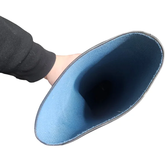 Vtg Marc Jacobs | Logo plaque | Rubber Rain boots | Made in Italy | 90s - Picture 3 of 12